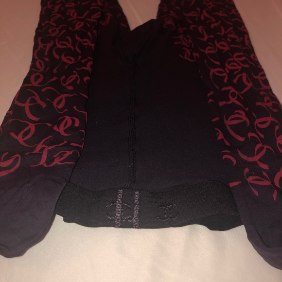 Chanel cc logo tights hosier one size - Picture 4 of 6